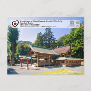 UNESCO WHS - Nakatsu-gu, Munakata Taisha Postcard