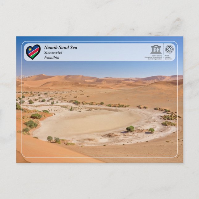 UNESCO WHS - Namib Sand Sea Postcard (Front)