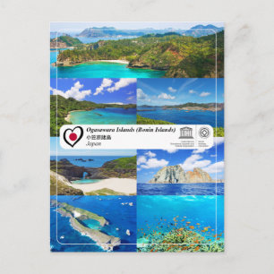 UNESCO WHS - Ogasawara Islands - 小笠原諸島 Postcard