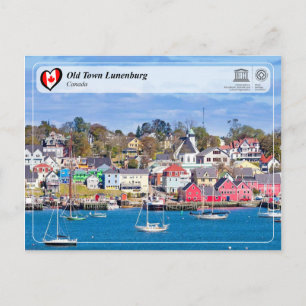 UNESCO WHS - Old Town Lunenburg Postcard