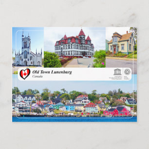 UNESCO WHS - Old Town Lunenburg Postcard