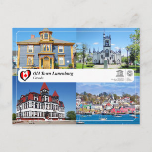 UNESCO WHS - Old Town Lunenburg Postcard
