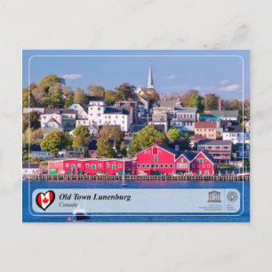 UNESCO WHS - Old Town Lunenburg Postcard