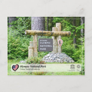 UNESCO WHS - Olympic National Park Postcard
