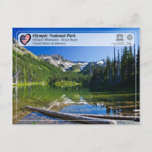 UNESCO WHS - Olympic National Park - Royal Basin Postcard