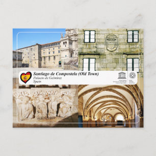 UNESCO WHS - Palacio de Gelmírez Postcard