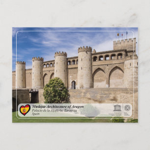 UNESCO WHS - Palacio de la Aljafería Postcard