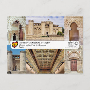 UNESCO WHS - Palacio de la Aljafería Postcard