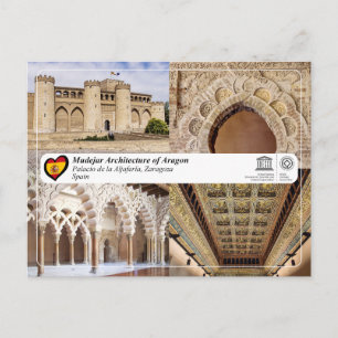 UNESCO WHS - Palacio de la Aljafería Postcard