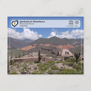 UNESCO WHS - Quebrada de Humahuaca Postcard
