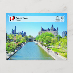 UNESCO WHS - Rideau Canal Postcard