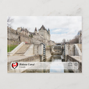 UNESCO WHS - Rideau Canal Postcard