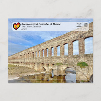 UNESCO WHS - San Lázaro Aqueduct Postcard