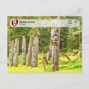 UNESCO WHS - SGang Gwaay Postcard