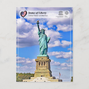 UNESCO WHS - Statue of Liberty Postcard