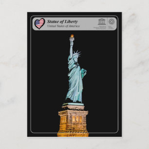 UNESCO WHS - Statue of Liberty Postcard
