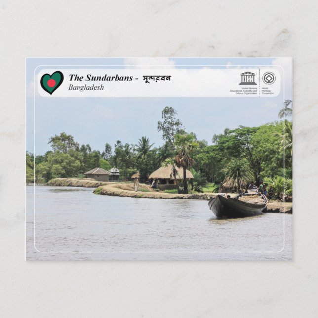 UNESCO WHS - The Sundarbans Postcard (Front)