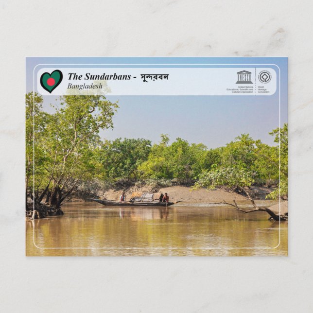 UNESCO WHS - The Sundarbans Postcard (Front)