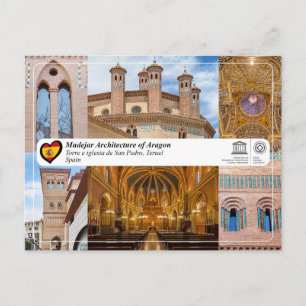 UNESCO WHS - Torre e iglesia de San Pedro Postcard