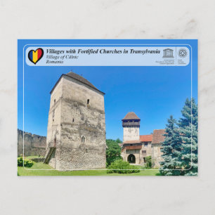 UNESCO WHS - Village of Câlnic Postcard
