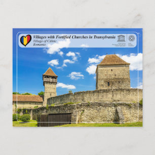 UNESCO WHS - Village of Câlnic Postcard