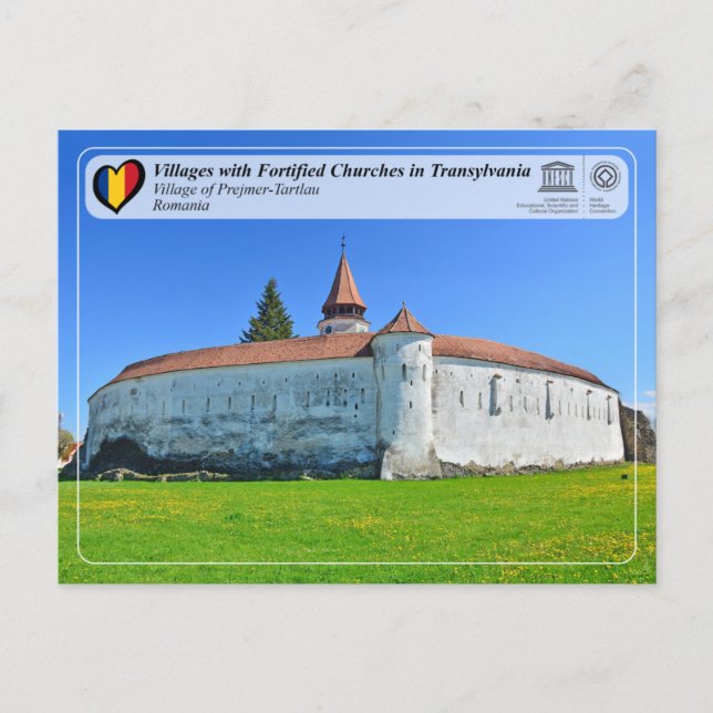 UNESCO WHS - Village of Prejmer-Tartlau Postcard (Front)