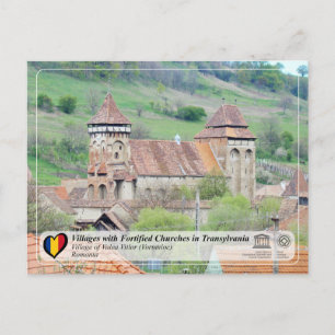 UNESCO WHS - Village of Valea Viilor Postcard
