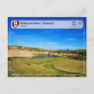 UNESCO WHS - Writing-on-Stone / Áísínai’pi Postcard