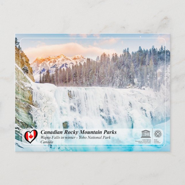 UNESCO WHS - Yoho National Park Postcard (Front)