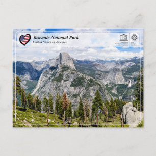 UNESCO WHS - Yosemite National Park - Postcard