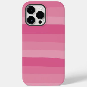 Uneven Stripes - Pink Case-Mate iPhone 14 Pro Max Case