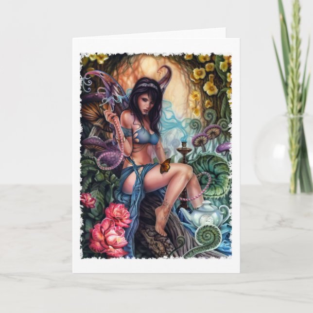 Unexpected Visitor Greeting Cards (Front)