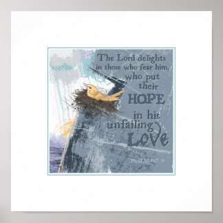 Unfailing Love-Hope  12”x 12” Print