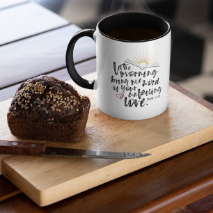 UNFAILING LOVE Psalm Bible Scripture Coffee Mug