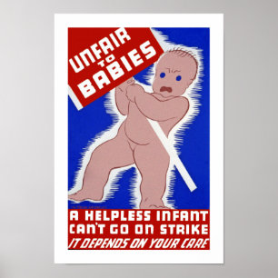 Unfair to Babies Poster