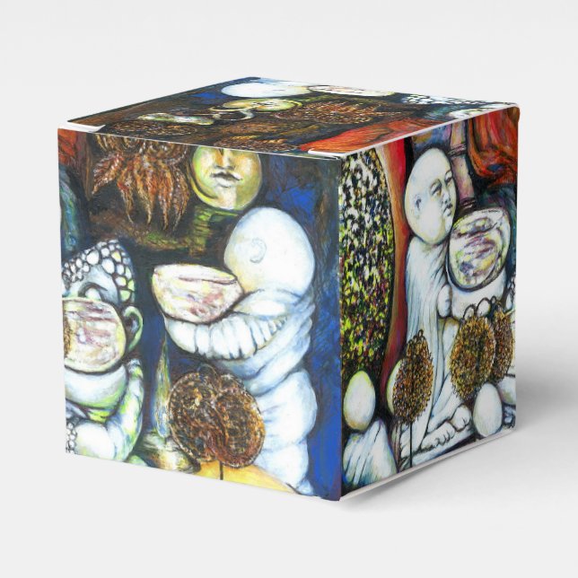 Unfazed by Challenge Favour Box (Front Side)
