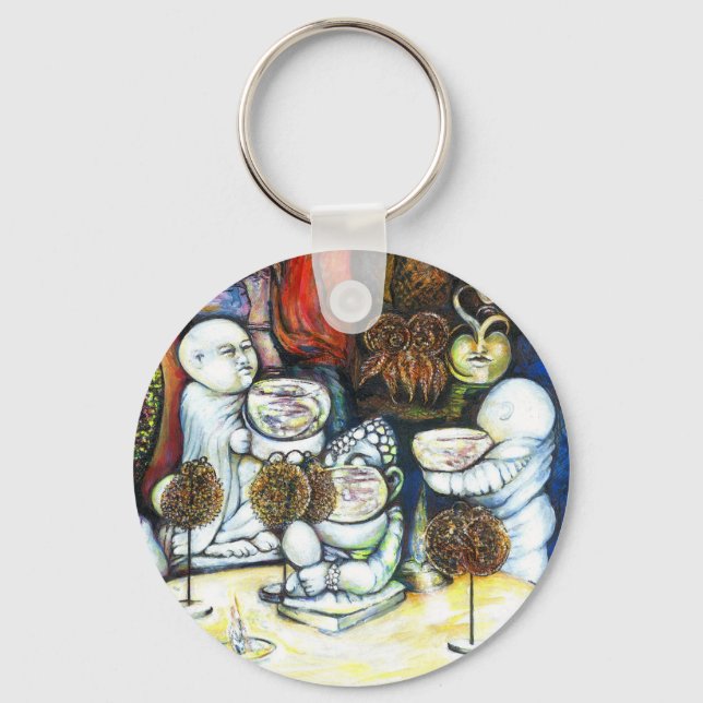 Unfazed by Challenge Key Ring (Front)