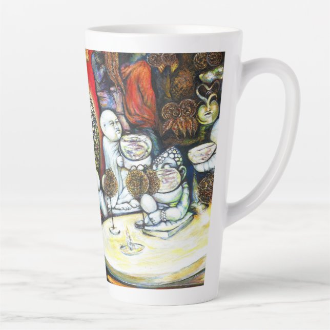 Unfazed by Challenge Latte Mug (Right)