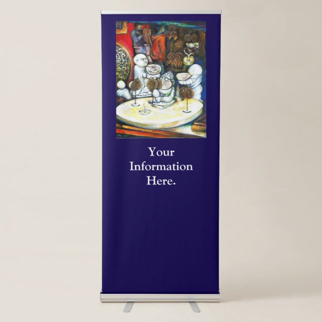 Unfazed by Challenge Retractable Banner (Front)