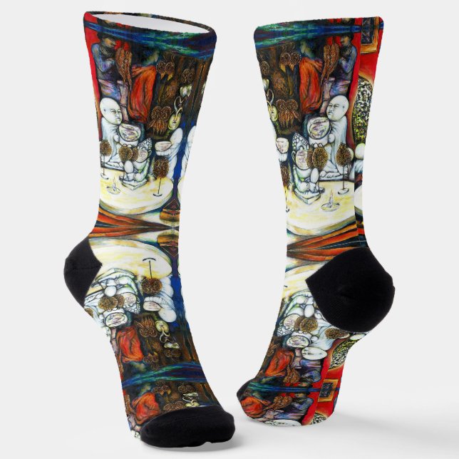 Unfazed by Challenge Socks (Angled)