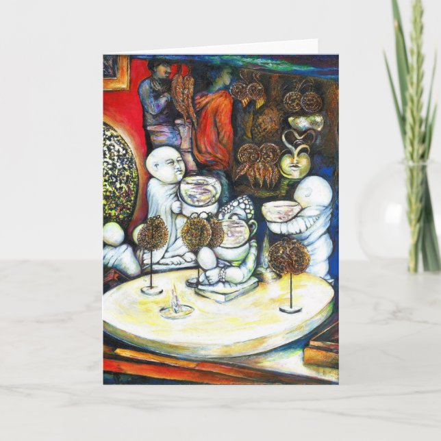 Unfazed by Challenge Thank You Card (Front)