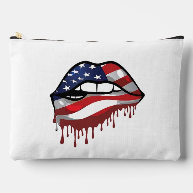 Unfiltered Stars and Stripes Accessory Pouch (Front)