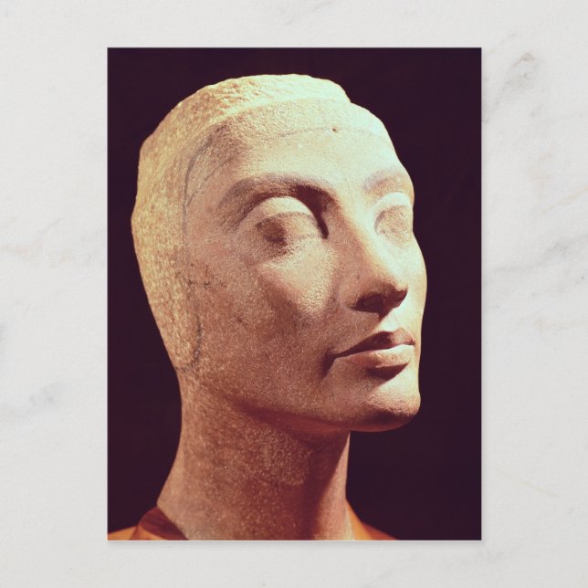 Unfinished head of Nefertiti, New Kingdom Postcard (Front)