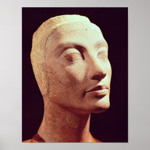 Unfinished head of Nefertiti, New Kingdom Poster