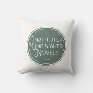 Unfinished Novel | Book Lover Gift | Writer Cushion