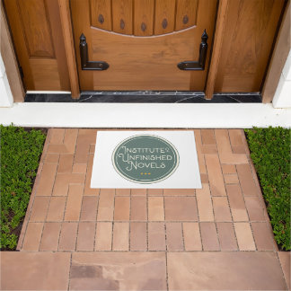 Unfinished Novel | Book Lover Gift | Writer Doormat