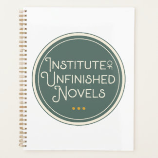 Unfinished Novel button | Book Lover Gift | Writer Planner
