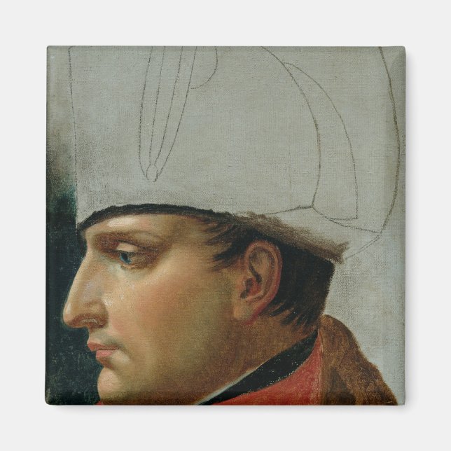 Unfinished Portrait of Napoleon I Magnet (Front)