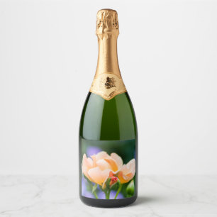 unfolding desire sparkling wine label