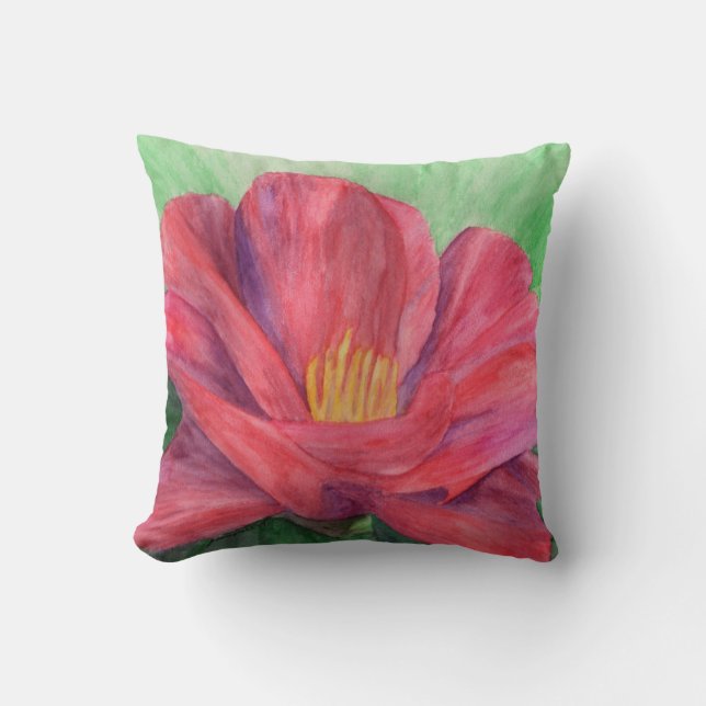 Unfoldment Throw Pillow (Front)